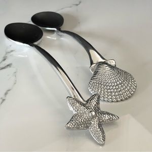 SET of 2 Seaside Serving Spoons by Mariposa